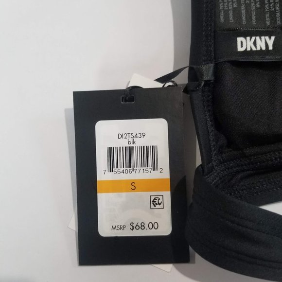 DKNY Triangle Halter Bikini Top Size Small - Picture 9 of 9